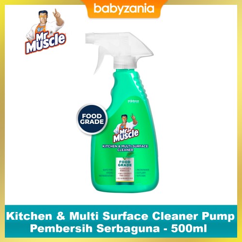 Mr Muscle Kitchen & Multi Surface Cleaner Pump Pembersih Serba- 500 ml
